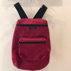 Kate Spade small red backpack